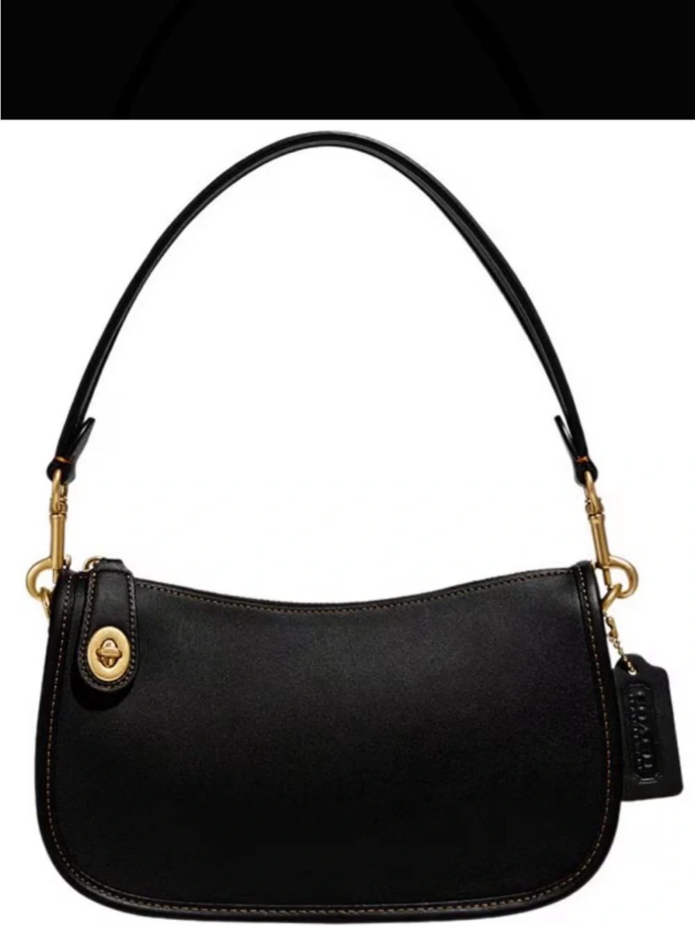 COACH, the Original Glove Tanned Leather Swinger Shoulder Bag
